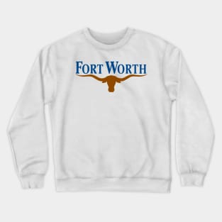 Fort Worth Flag Decal Crewneck Sweatshirt